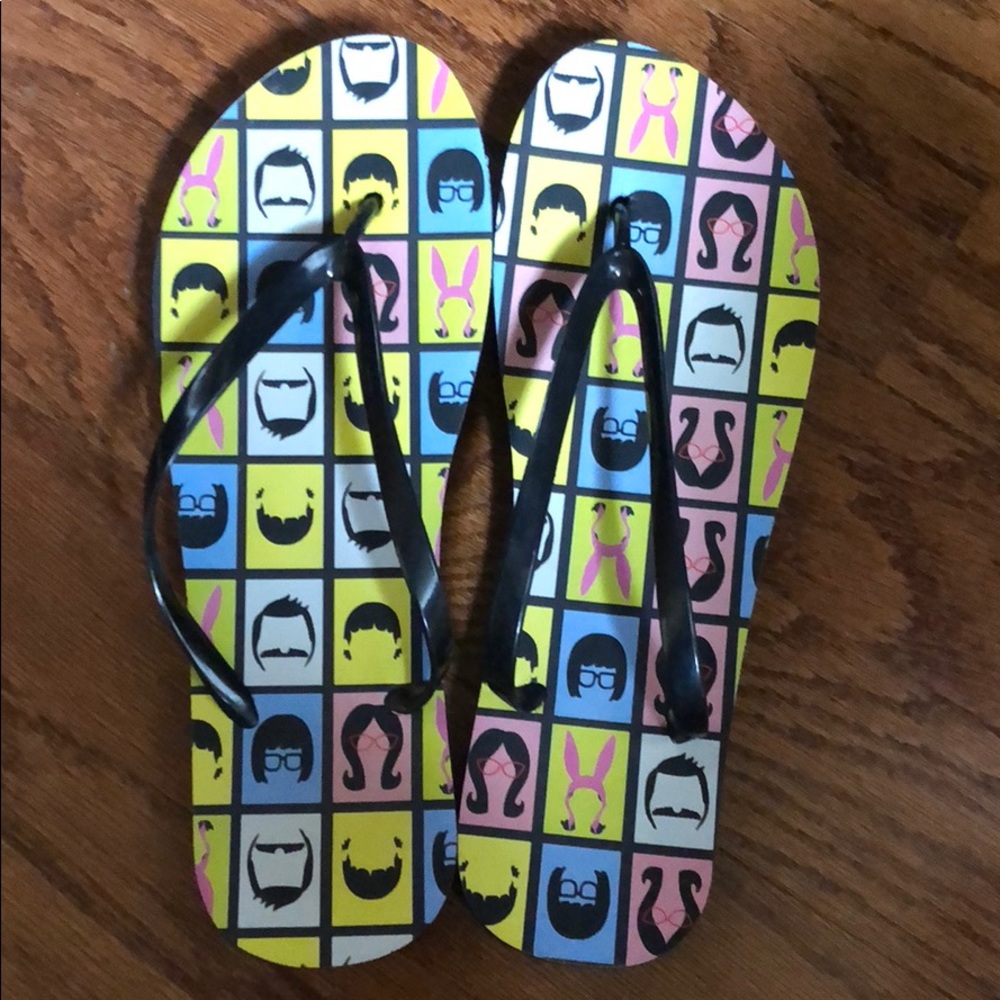 Bob’s Burgers Flip Flops